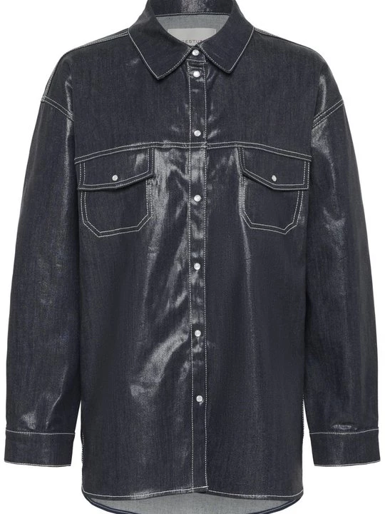 Obrázek produktu Košilová halenka Gestuz modrý denim