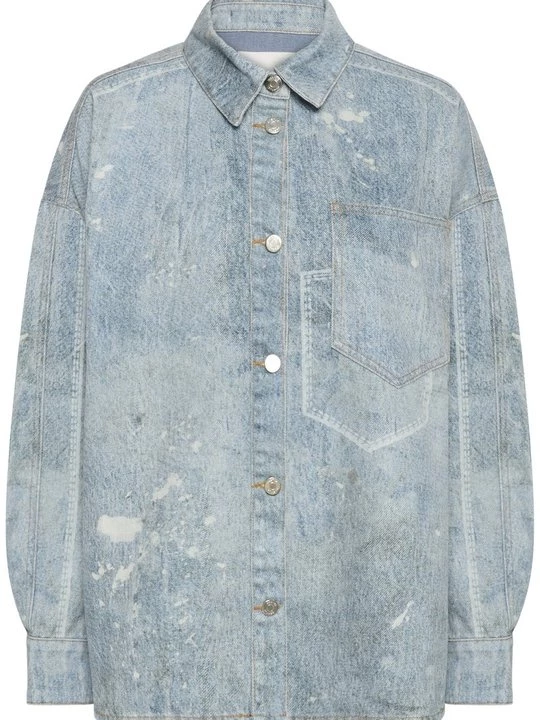 Obrázek produktu Košilová halenka Gestuz světlemodrý denim
