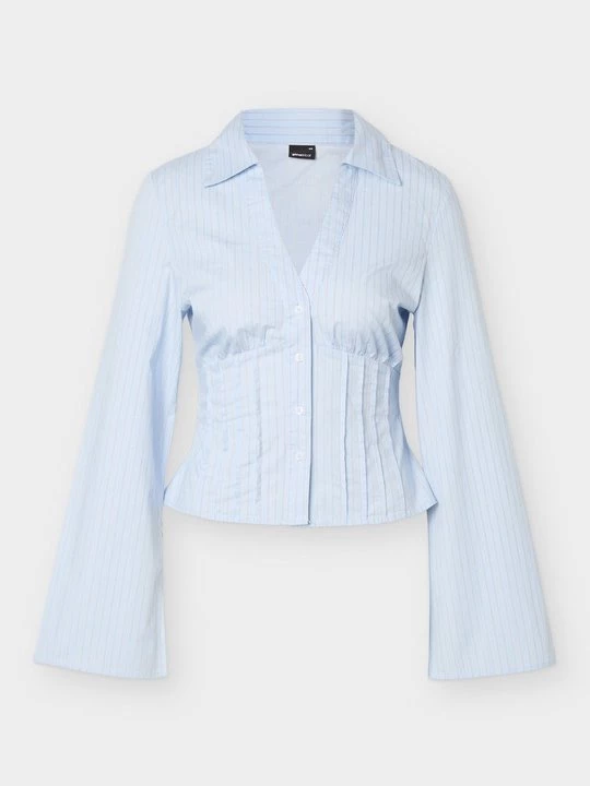 Obrázek produktu Košilová halenka Gina Tricot modrá