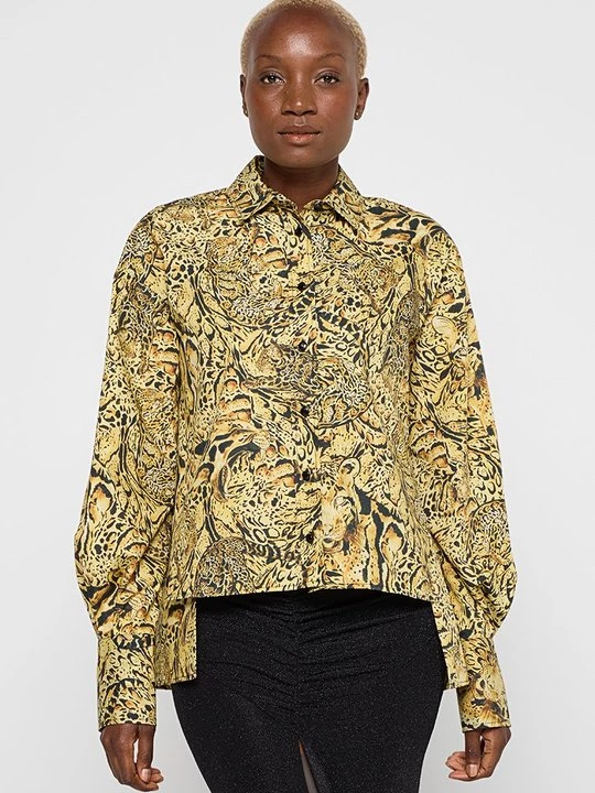 Obrázek produktu Košilová halenka Just Cavalli žlutá
