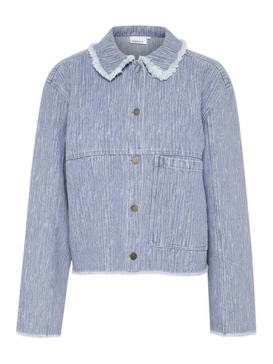 Obrázek produktu Košilová halenka Karen by Simonsen modrý denim