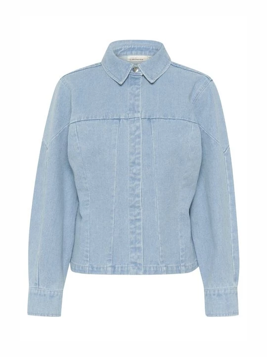 Obrázek produktu Košilová halenka Karen by Simonsen světlemodrý denim