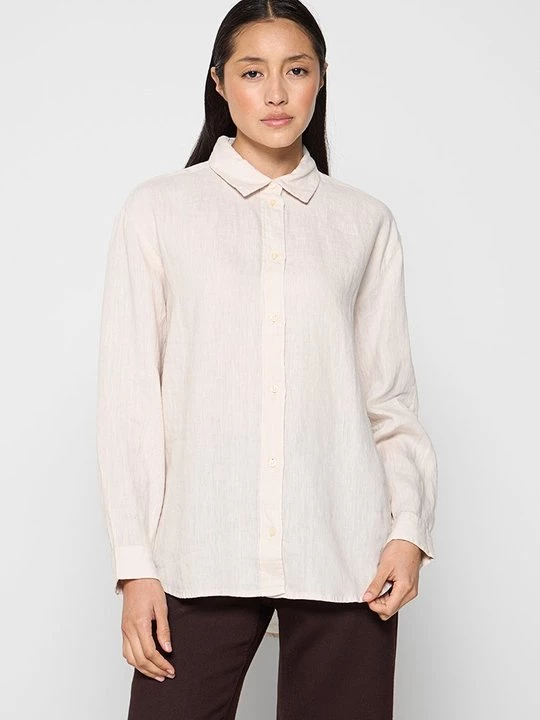 Obrázek produktu Košilová halenka KnowledgeCotton Apparel béžová