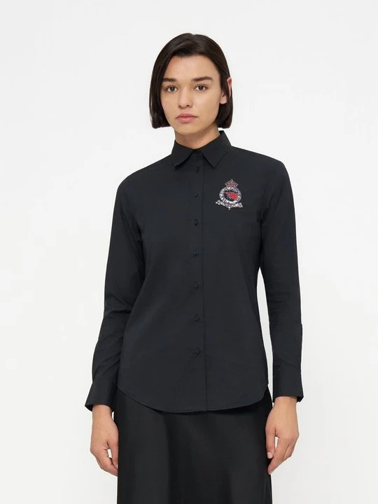 Obrázek produktu Košilová halenka Lauren Ralph Lauren černá