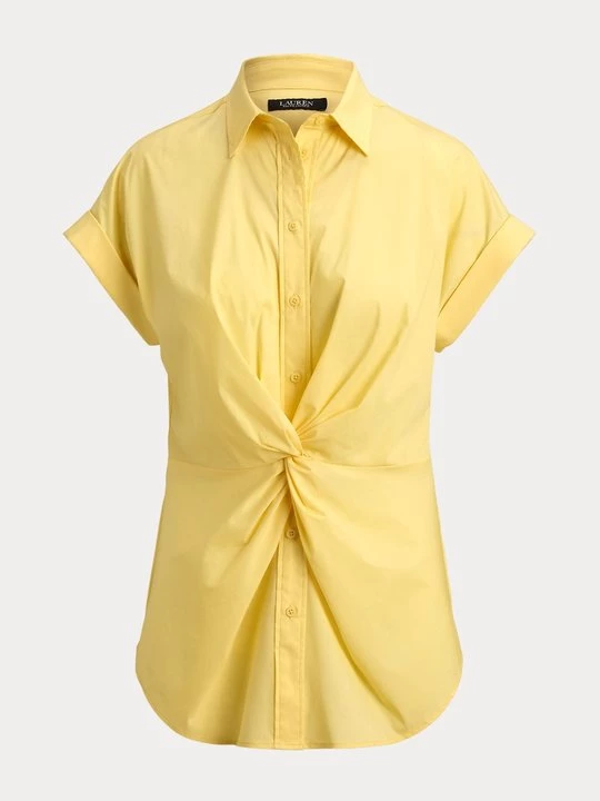 Obrázek produktu Košilová halenka Lauren Ralph Lauren světle žlutá