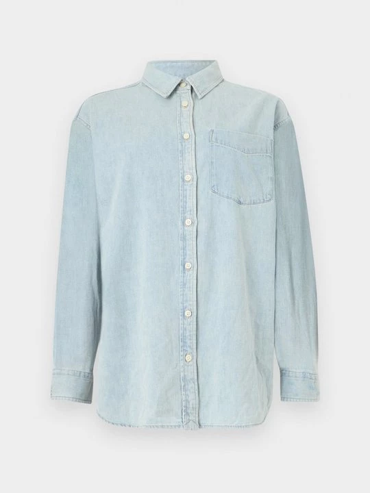 Obrázek produktu Košilová halenka Lauren Ralph Lauren světlemodrý denim