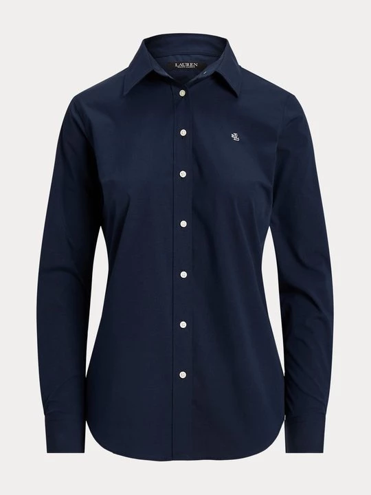 Obrázek produktu Košilová halenka Lauren Ralph Lauren tmavě modrá