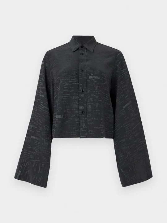 Obrázek produktu Košilová halenka MM6 Maison Margiela černá