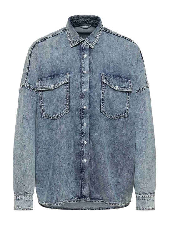 Obrázek produktu Košilová halenka Mustang bělený denim
