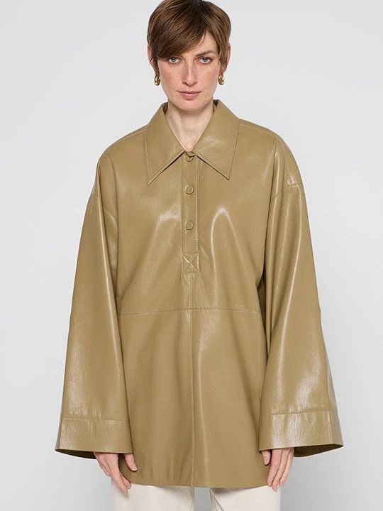 Obrázek produktu Košilová halenka Nanushka khaki
