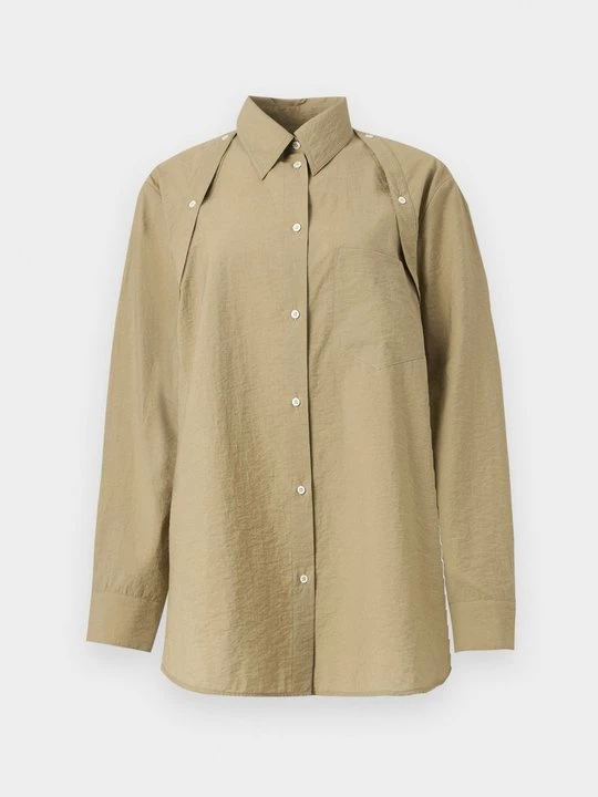 Obrázek produktu Košilová halenka Nanushka khaki