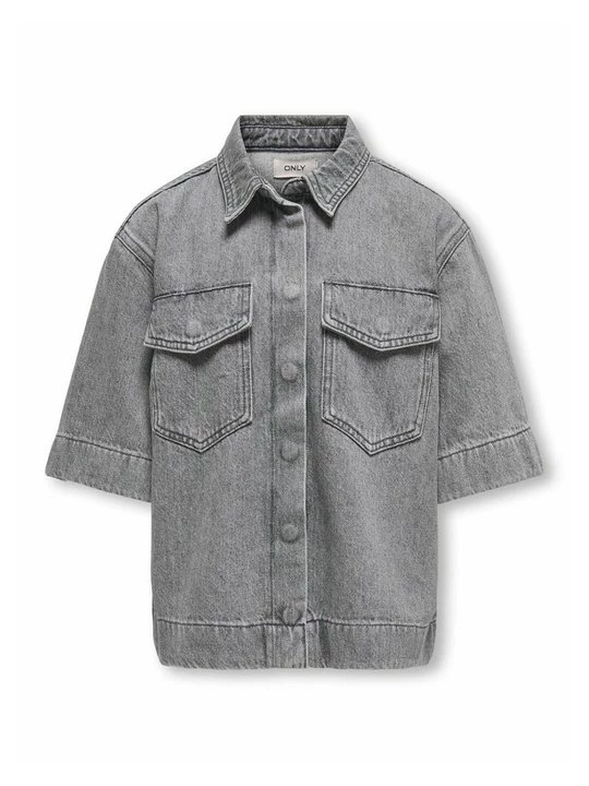 Obrázek produktu Košilová halenka ONLY GIRLS šedý denim