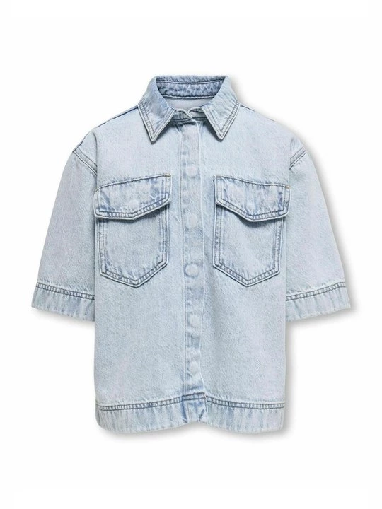 Obrázek produktu Košilová halenka ONLY GIRLS světlemodrý denim