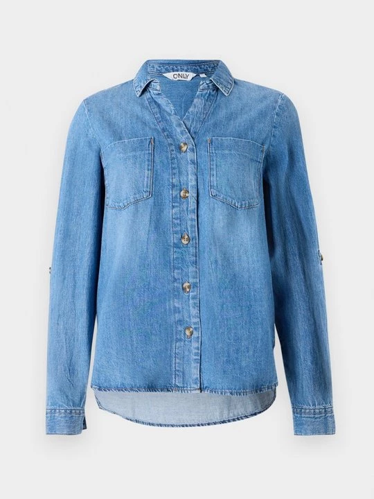 Obrázek produktu Košilová halenka Only modrý denim