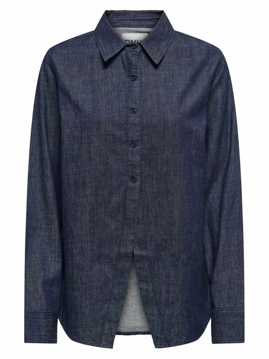 Obrázek produktu Košilová halenka Only tmavomodrý denim