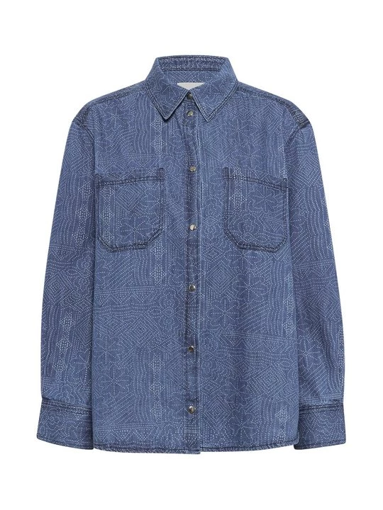 Obrázek produktu Košilová halenka Part Two modrý denim