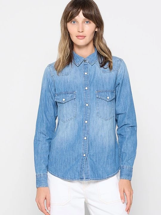 Obrázek produktu Košilová halenka Pepe Jeans modrá