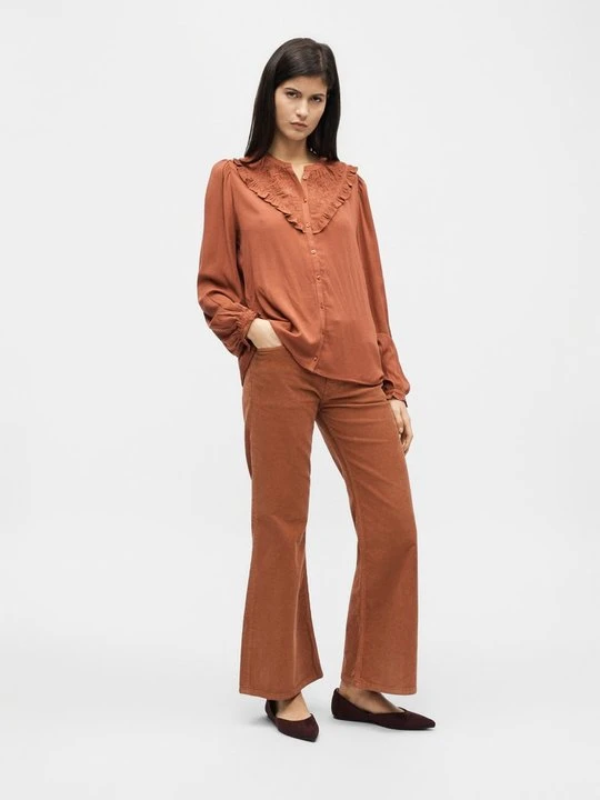 Obrázek produktu Košilová halenka Pepe Jeans oranžová