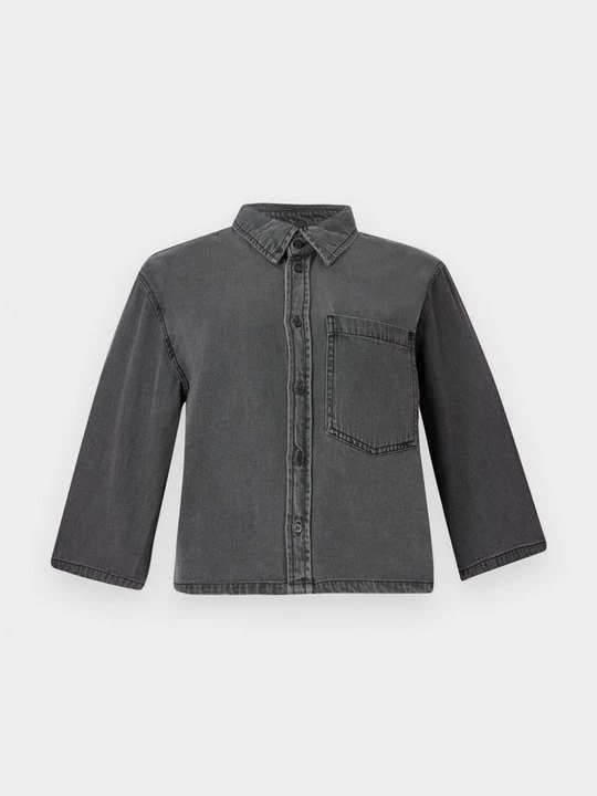 Obrázek produktu Košilová halenka Pieces černý denim