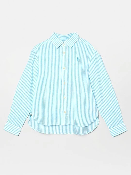 Obrázek produktu Košilová halenka Ralph Lauren tyrkysová