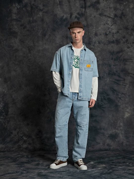 Obrázek produktu Košilová halenka Replay světlemodrý denim