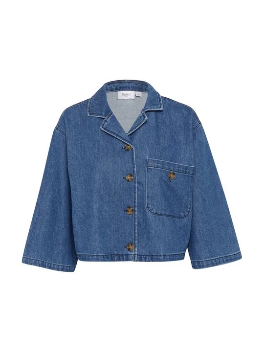 Obrázek produktu Košilová halenka Saint Tropez modrý denim