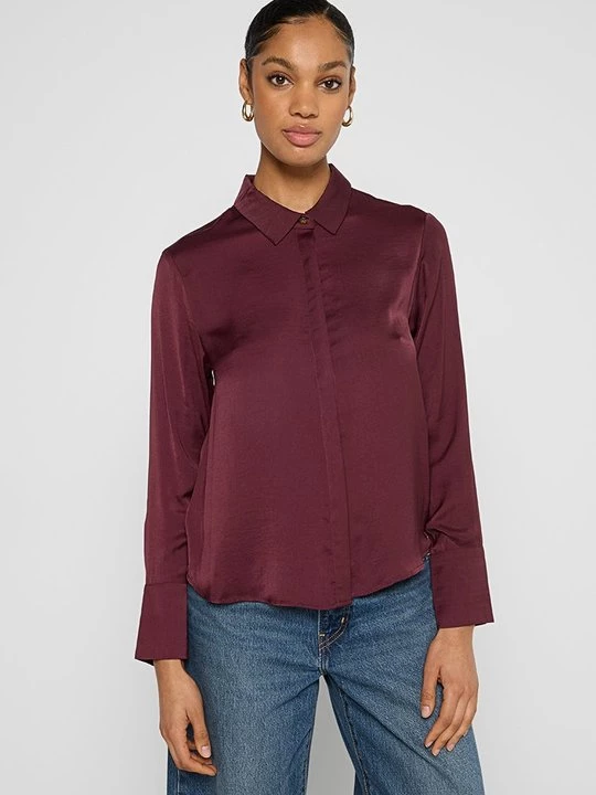 Obrázek produktu Košilová halenka Scotch & Soda bordeaux