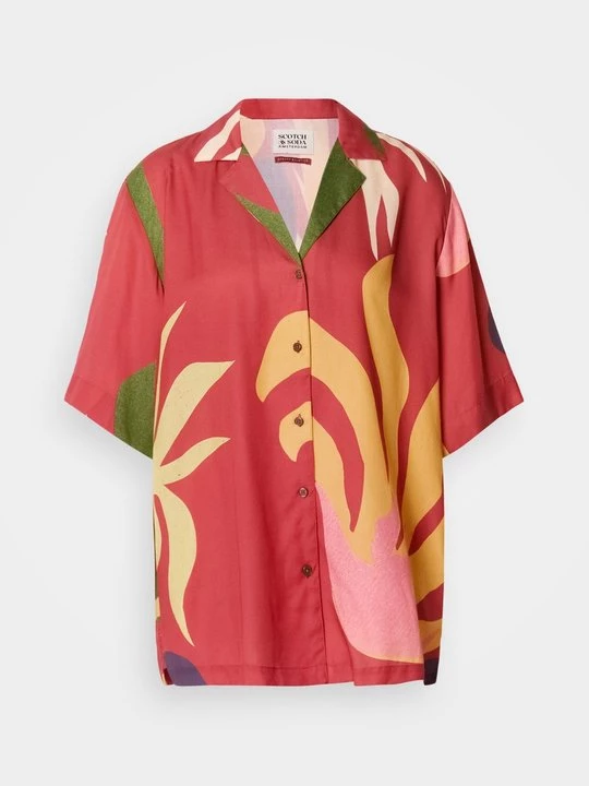 Obrázek produktu Košilová halenka Scotch & Soda červená