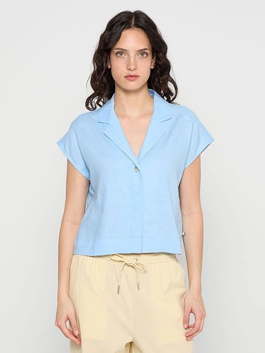 Obrázek produktu Košilová halenka Scotch & Soda světle modrá