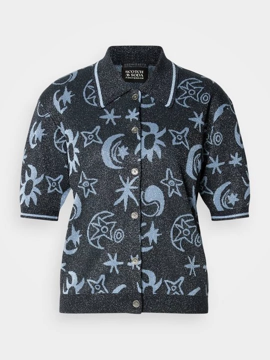 Obrázek produktu Košilová halenka Scotch & Soda tmavě modrá
