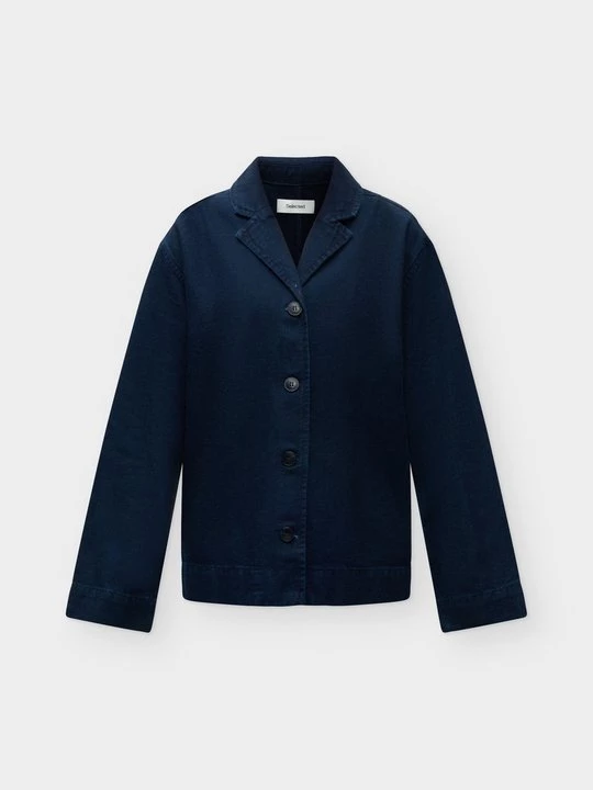 Obrázek produktu Košilová halenka Selected tmavomodrý denim