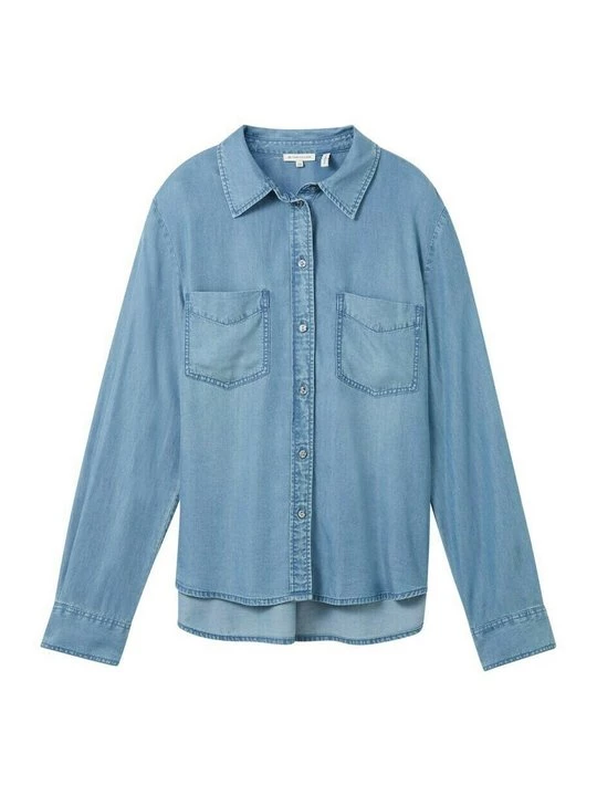 Obrázek produktu Košilová halenka Tom Tailor modrý denim
