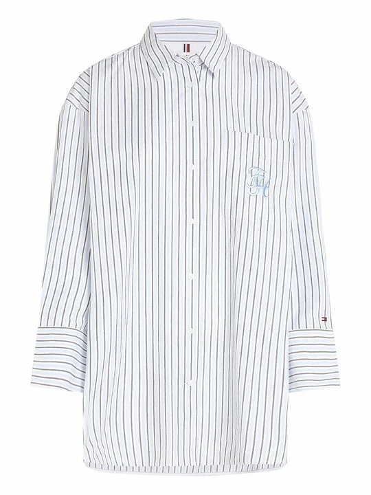 Obrázek produktu Košilová halenka Tommy Hilfiger modrá
