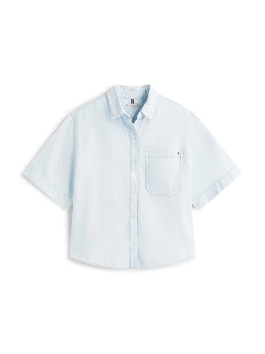 Obrázek produktu Košilová halenka Tommy Hilfiger světlemodrý denim