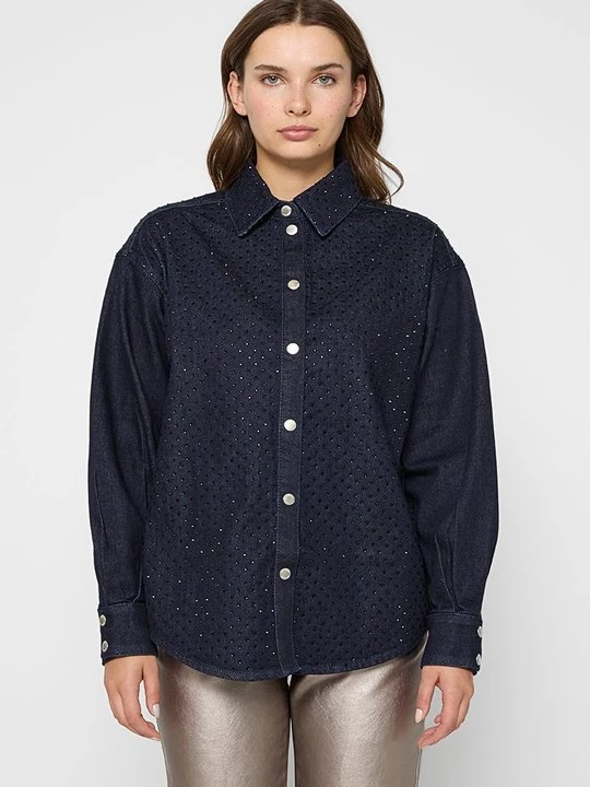 Obrázek produktu Košilová halenka TWINSET modrý denim