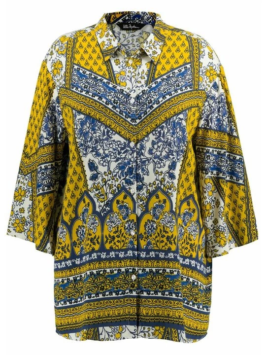Obrázek produktu Košilová halenka ULLA POPKEN žlutá