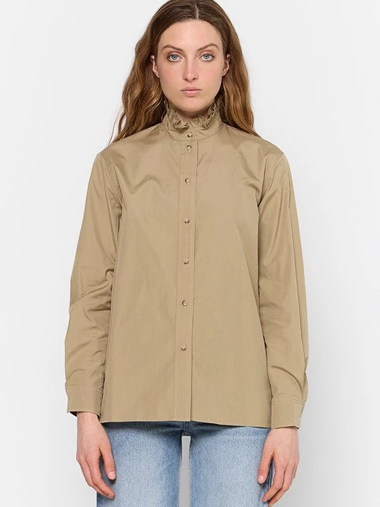 Obrázek produktu Košilová halenka Vanessa Bruno khaki