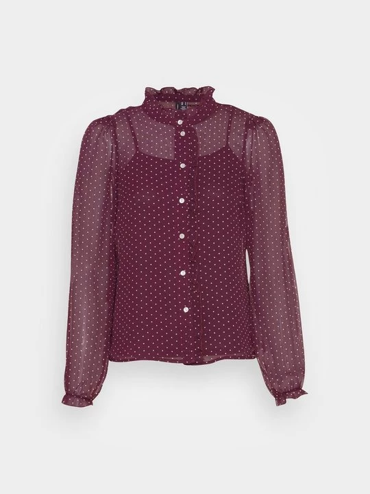 Obrázek produktu Košilová halenka Vero Moda bordó