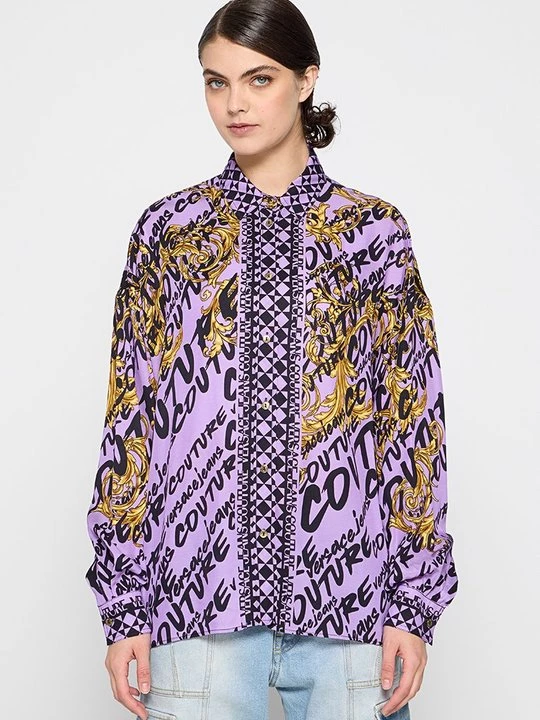 Obrázek produktu Košilová halenka Versace Jeans Couture lila