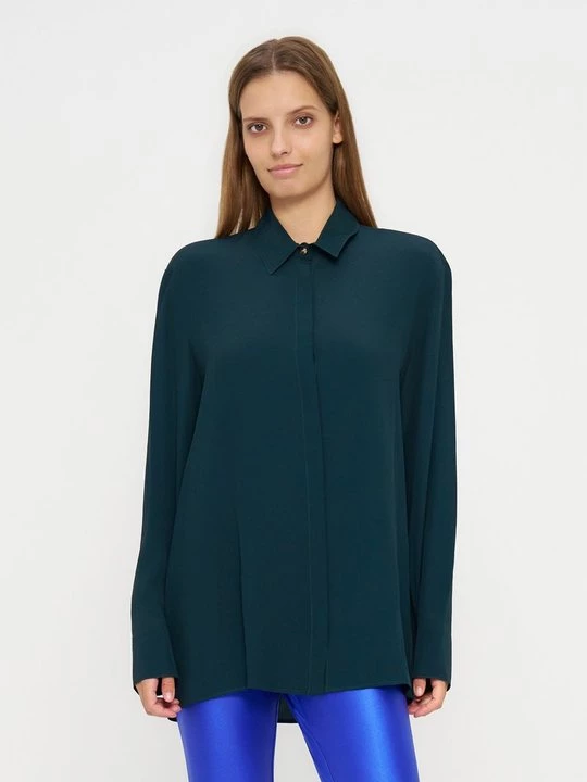 Obrázek produktu Košilová halenka Versace Jeans Couture zelená