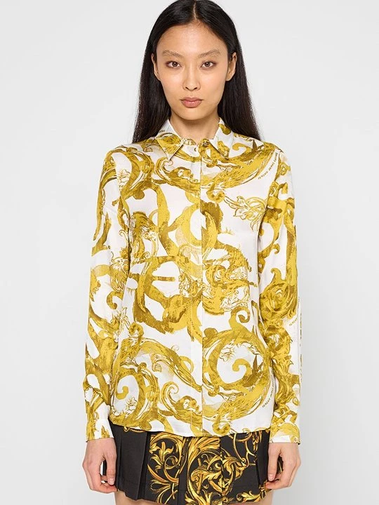 Obrázek produktu Košilová halenka Versace Jeans Couture žlutá