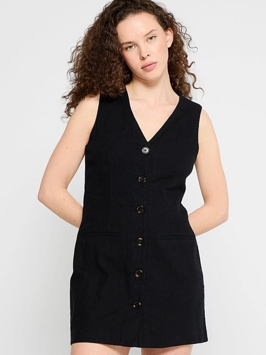 Obrázek produktu Košilové šaty Abercrombie & Fitch černá