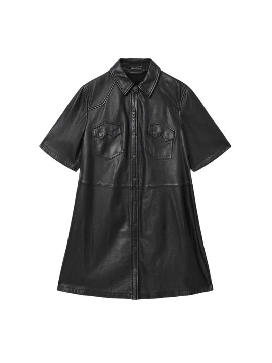 Obrázek produktu Košilové šaty AllSaints černá