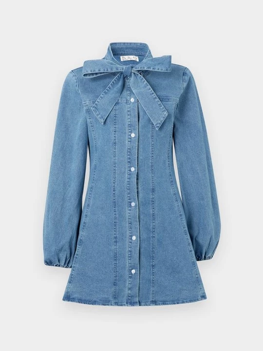 Obrázek produktu Košilové šaty Designers Remix světlemodrý denim