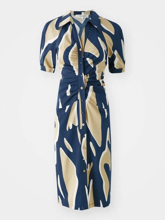 Obrázek produktu Košilové šaty Diane Von Furstenberg hnědá