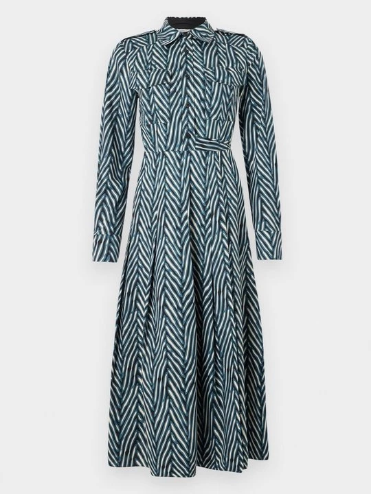 Obrázek produktu Košilové šaty Diane Von Furstenberg modrá