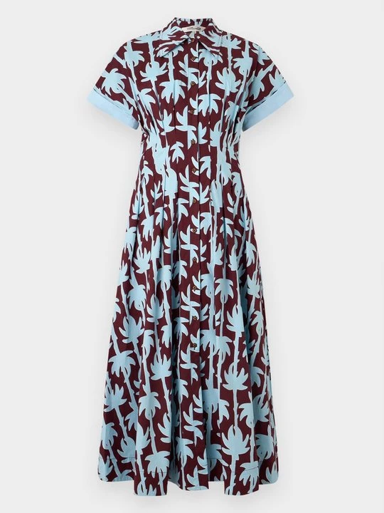 Obrázek produktu Košilové šaty Diane Von Furstenberg modrá