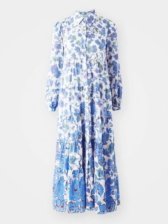 Obrázek produktu Košilové šaty Diane Von Furstenberg modrá
