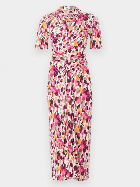 Obrázek produktu Košilové šaty Diane Von Furstenberg růžová