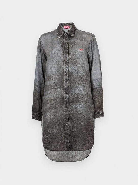 Obrázek produktu Košilové šaty Diesel černý denim